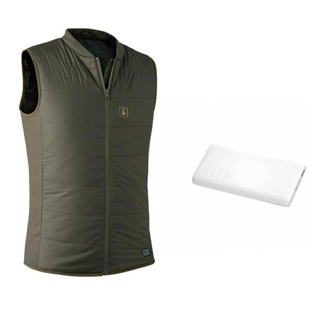VERPAKKING VERWARMEND VEST DEERHUNTER HEAT INNER + BATTERIE