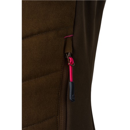 VERWARMD DAMESGILET SOMLYS - BRUIN