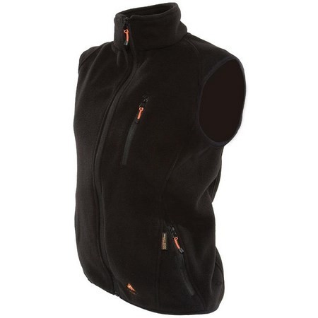Vest Heren Alpenheat Fleece Aj4 - Zwart