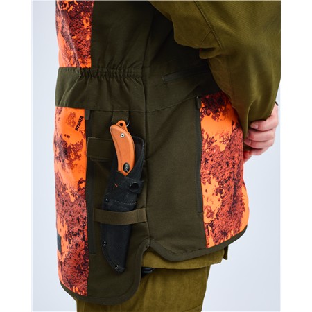 VEST MENS PINEWOOD FURUDAL HUNT PRO 2.0 CAMOU - STRATA BLAZE/MOSS GREEN