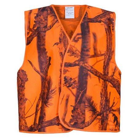 Vest Voor Drijfjacht Percussion Renfort - Ghost Camo