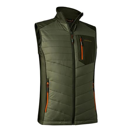 Vest Zonder Mouwen Voor Mannen Deerhunter Matelassé Chamois - Forest Green