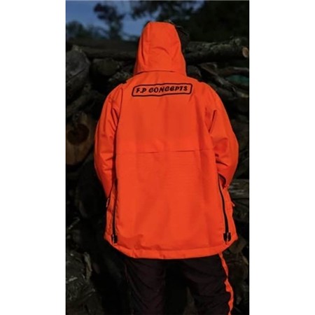 VESTE DE TRAQUE HOMME F.P CONCEPTS ULTRA-RÉSISTANTE - ORANGE
