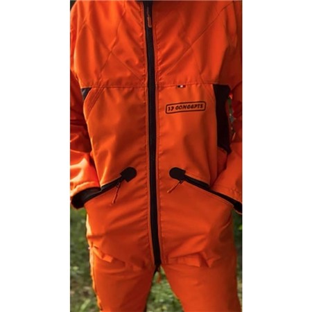 VESTE DE TRAQUE HOMME F.P CONCEPTS ULTRA-RÉSISTANTE - ORANGE