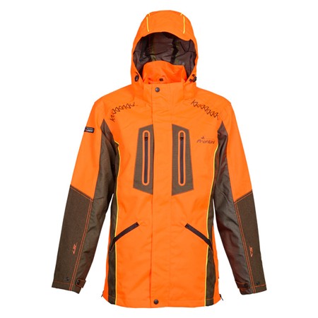 VESTE DE TRAQUE HOMME PROHUNT KEILER - ORANGE/NOIR