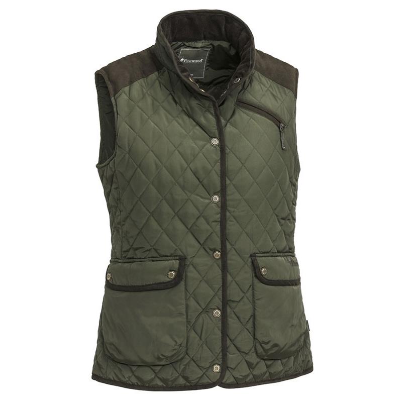 Veste femme pinewood diana w vert marron