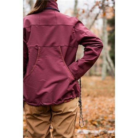 VESTE FEMME PINEWOOD DOG SPORTS HYBRID STRETCH JACKET - EARTH PLUM