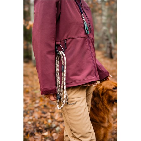 VESTE FEMME PINEWOOD DOG SPORTS HYBRID STRETCH JACKET - EARTH PLUM