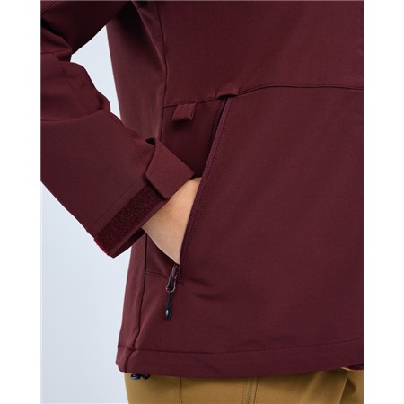 VESTE FEMME PINEWOOD DOG SPORTS HYBRID STRETCH JACKET - EARTH PLUM