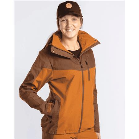VESTE FEMME PINEWOOD FINNVEDEN HYBRID W - FUDGE/NOUGAT