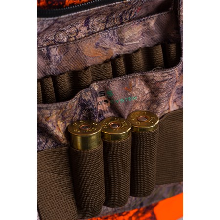 VESTE FEMME TREELAND DE POSTE CHAUDE - CAMO ORANGE