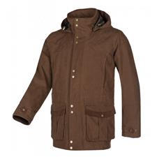 Veste Parka Homme OAKWOOD En Cuir Nubuck Marron - Taille 58-60 (XXL) - Doublure Matelassée - Comme Neuf