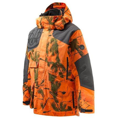 Veste Homme Beretta Insulated Static Evo Jacket - Orange Camo