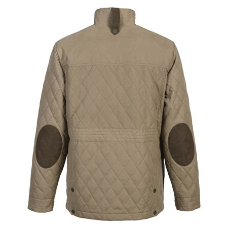 VESTE HOMME CLUB INTERCHASSE MATELASSEE ARES - TABAC