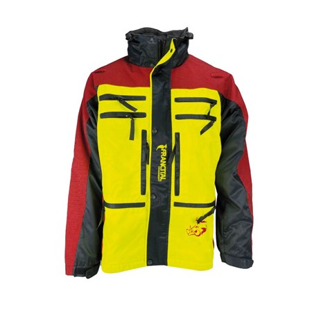 Veste Homme Francital Traque Cerbere - Jaune/Rouge/Noir