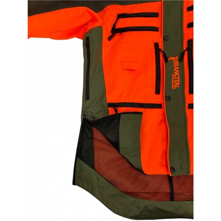 VESTE HOMME FRANCITAL TRAQUE CERBERE - ORANGE/VERT