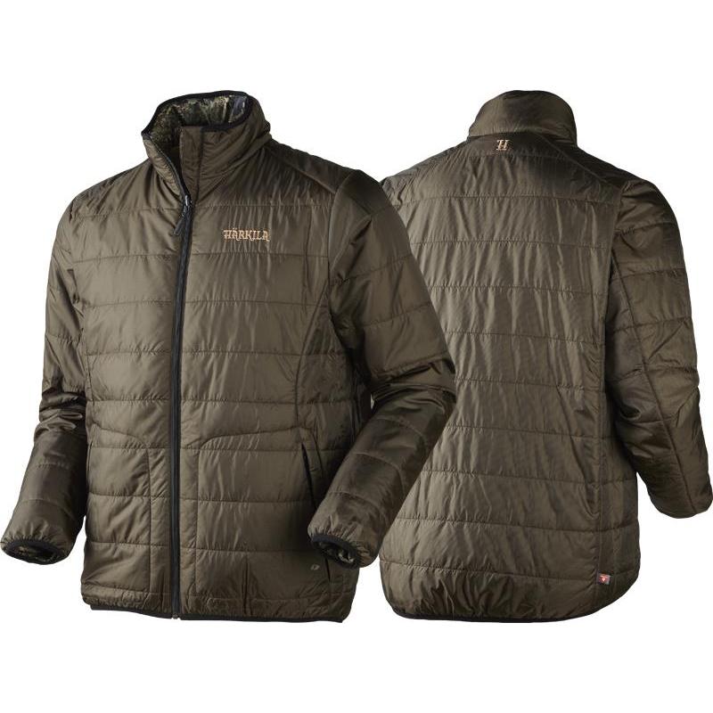 Veste homme harkila arvik reversible - kaki