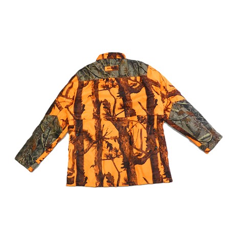 VESTE HOMME PERCUSSION BROCARD - CAMO ORANGE/NOIR - L OCCASION