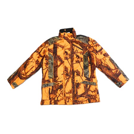 Veste Homme Percussion Brocard - Camo Orange/Noir - L