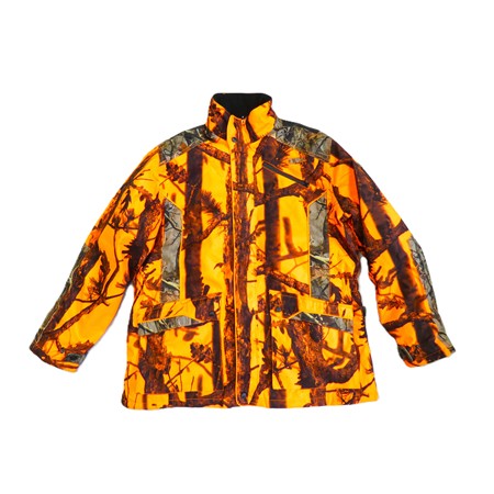 Veste Homme Percussion Chasse Brocard - Camo Orange/Noir - Xxxl