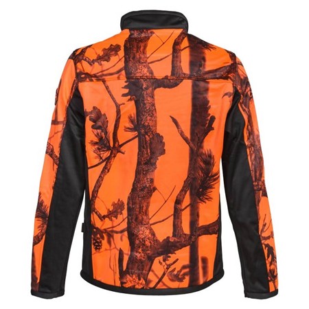 VESTE HOMME PERCUSSION HYBRID 25 ANS - CAMO ORANGE