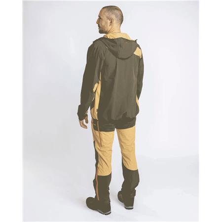 VESTE HOMME PINEWOOD ABISKO LIGHT STRETCH - BEIGE/VERT