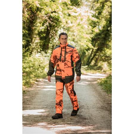 VESTE HOMME SOMLYS 457 SPIRIT OF TRAQUE - ORANGE CAMO