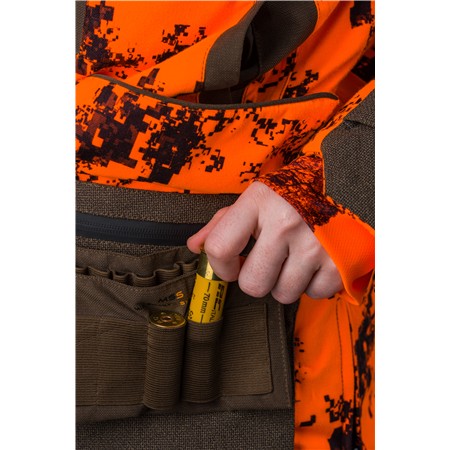 VESTE HOMME SOMLYS CAMOUFLAGE THERMO-HUNT - ORANGE