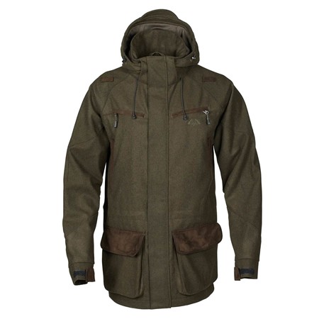 Veste Homme Swedteam Titan Loden Long Hunting Jacket - Dark Olive