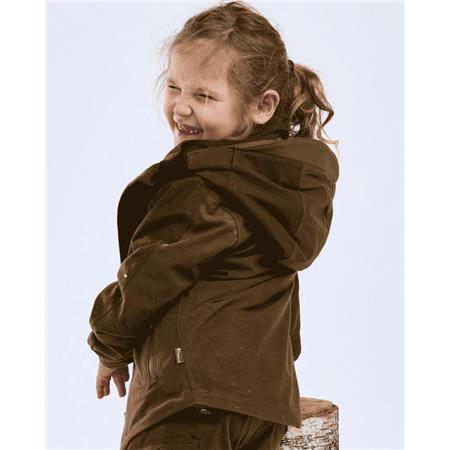 VESTE JUNIOR PINEWOOD FURUDAL RETRIEVER ACTIVE - MARRON CLAIR/MARRON FONCÉ