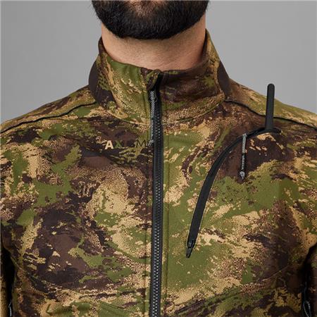 VESTE POLAIRE HOMME HARKILA DEER STALKER CAMO WSP FLEECE - AXIS MSP FOREST