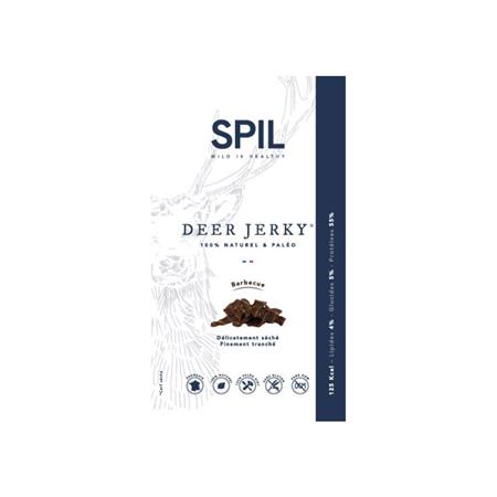 Viande Séchée Spil Snack Deer Jerky Barbecue - Cerf