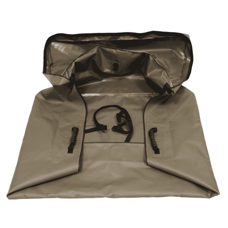 VILDTSÆK DEERHUNTER MED LYNLÅS GAMEBAG WITH ZIP-TOP - ART GREEN