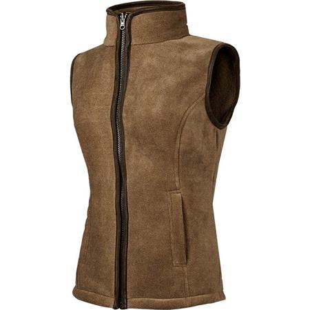 Vrouwen Fleece Zonder Mouwen Baleno Sally - Camel