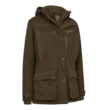 Vrouwen Jas Deerhunter Lady Muflon Pro Winter - Art Green