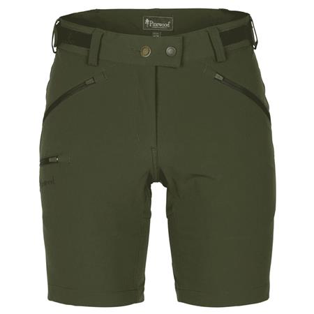 Vrouwen Short Pinewood Abisko Light Stretch W - Vert