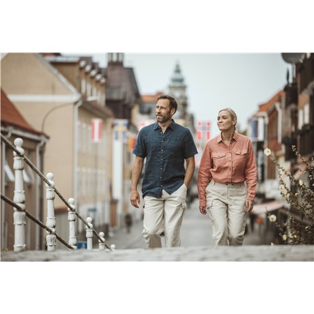 VROUWENBROEK PINEWOOD VÄRNAMO INSECTSAFE LINEN W