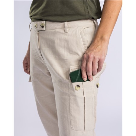 VROUWENBROEK PINEWOOD VÄRNAMO INSECTSAFE LINEN W