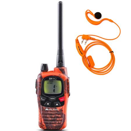 Walkie-Talkie Midland G9e Pro + Øretelefon