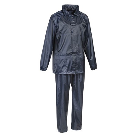 Wasserdichte Jacke + Hose Für Herren Percussion - Marineblau