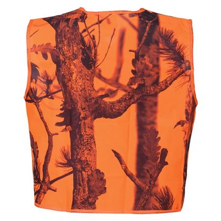 WATERDICHTE JUNIOR PERCUSSION CHASUBLE TRAQUE GHOSTCAMO - GHOSTCAMO BLAZE/BLACK