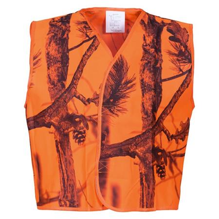 Waterdichte Junior Percussion Chasuble Traque Ghostcamo - Ghostcamo Blaze/Black