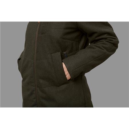 WOMAN JACKET HARKILA METSO WINTER WOMEN KHAKI