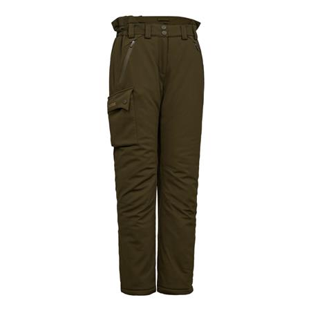 WOMAN'S TROUSERS DEERHUNTER LADY MUFLON PRO HIVER - ART GREEN