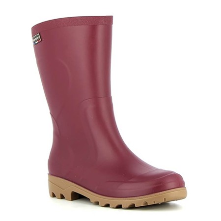 Women's Boots Baudou Cobalt - Burgundy