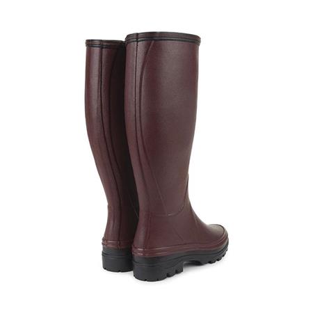 WOMEN'S BOOTS LE CHAMEAU GIVERNY JERSEY-LINED - BURGUNDY