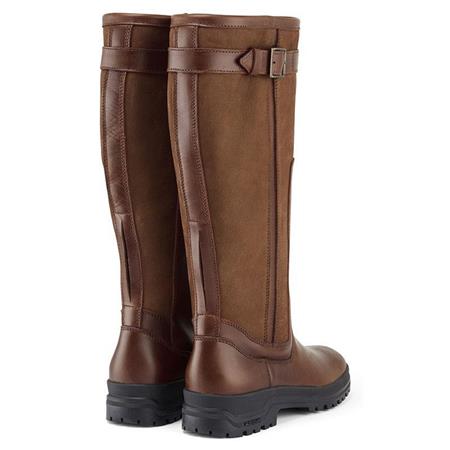 WOMEN'S BOOTS LE CHAMEAU JAMESON LEATHER - CARAMEL