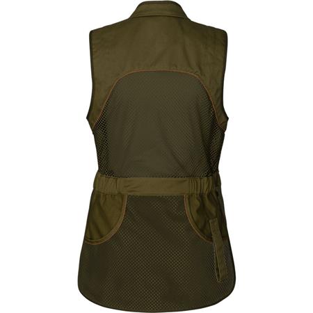 WOMEN'S CLAY SHOOTING VEST SEELAND SKEET II - GREEN