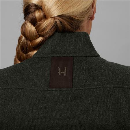 WOMEN'S FLEECE HARKILA METSO FULL ZIP - WILLOW GREEN