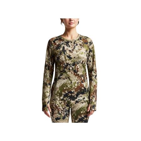 Women's Fleece Sitka Core Mid Wt Crew - Optifade Subalpine